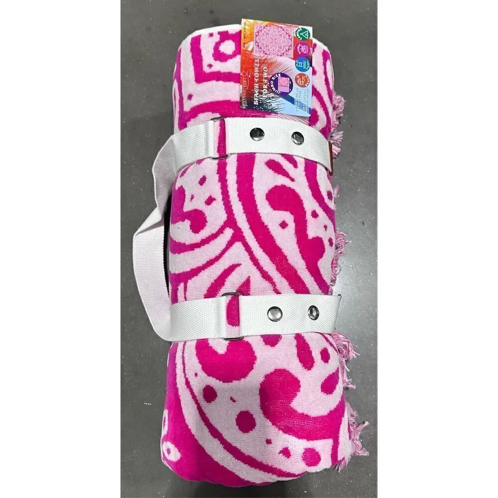 LOFT By Loftex Beach Towel jumbo Size 182cm x 213 cm 72 in x 84 in